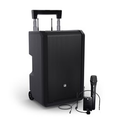 LD Systems ANNY® 10 HBH 2 B5 razglas na baterije sa ručnim i naglavnim mikrofonom