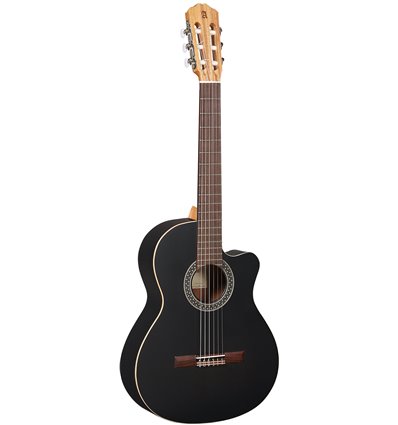 Alhambra Black Satin CW EZ elektro klasična gitara